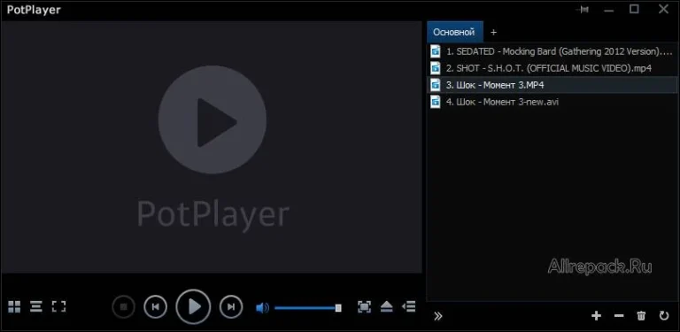[Repack] Daum PotPlayer 1.7 Rus + Portable