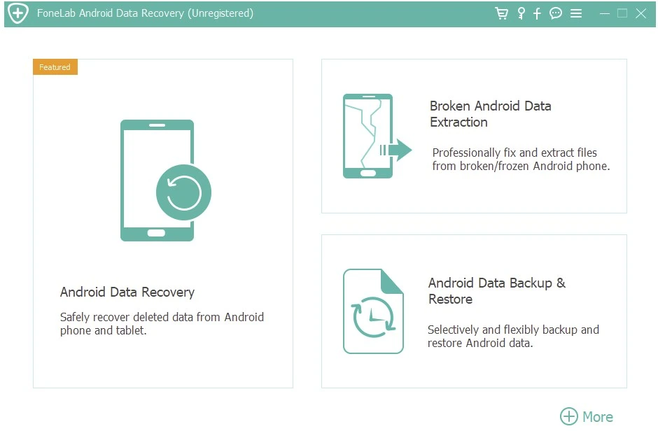 FoneLab Android Data Recovery — изображение 1