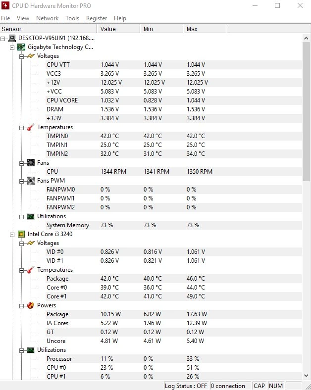 HWMonitor — изображение 1