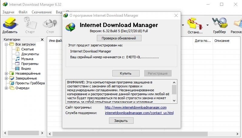 Internet Download Manager — изображение 1